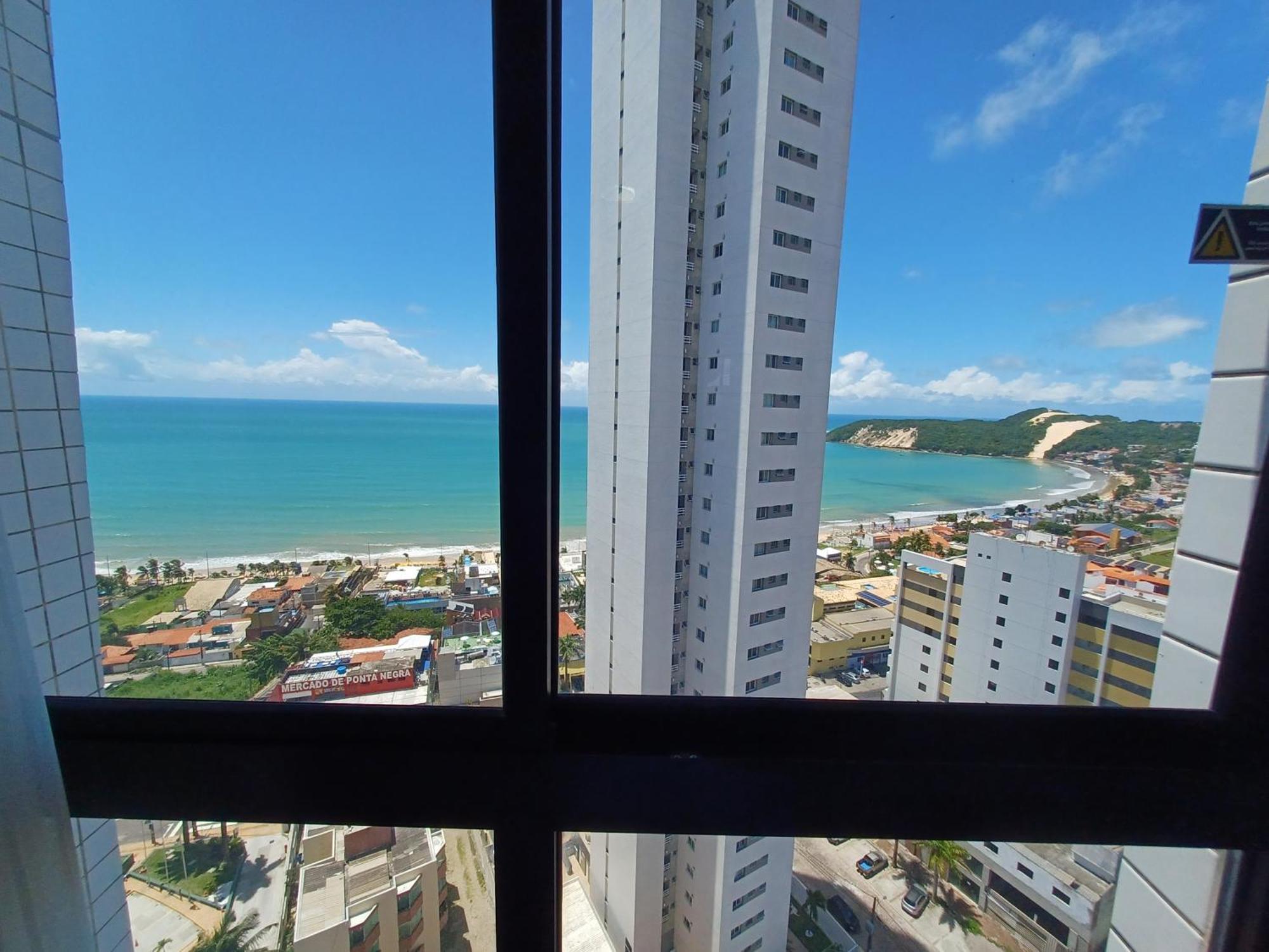 Ponta Negra Flats Confort Accommodations Vista Para O Mar Natal Oda fotoğraf